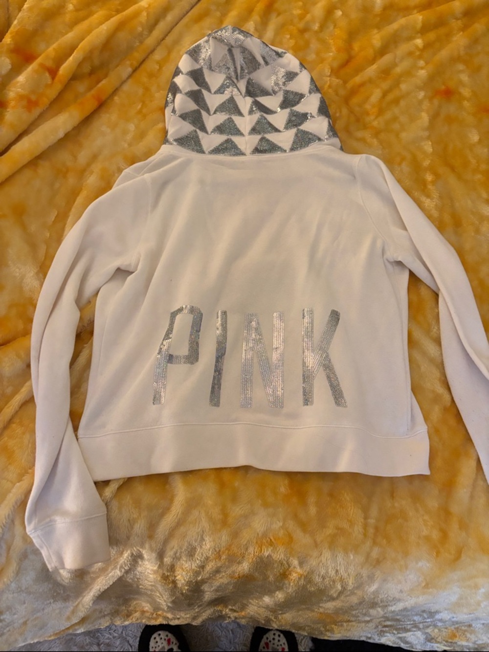 Victoria secret PINK hoodie size large - Picture 2 of 4